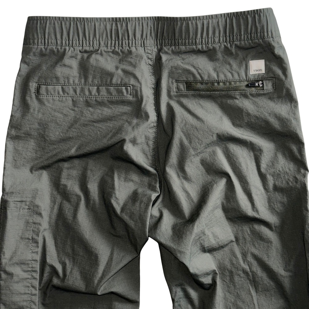 Vuori Ripstop Utility Pants Olive Green With Drawstring Size XS - Picture 6 of 9